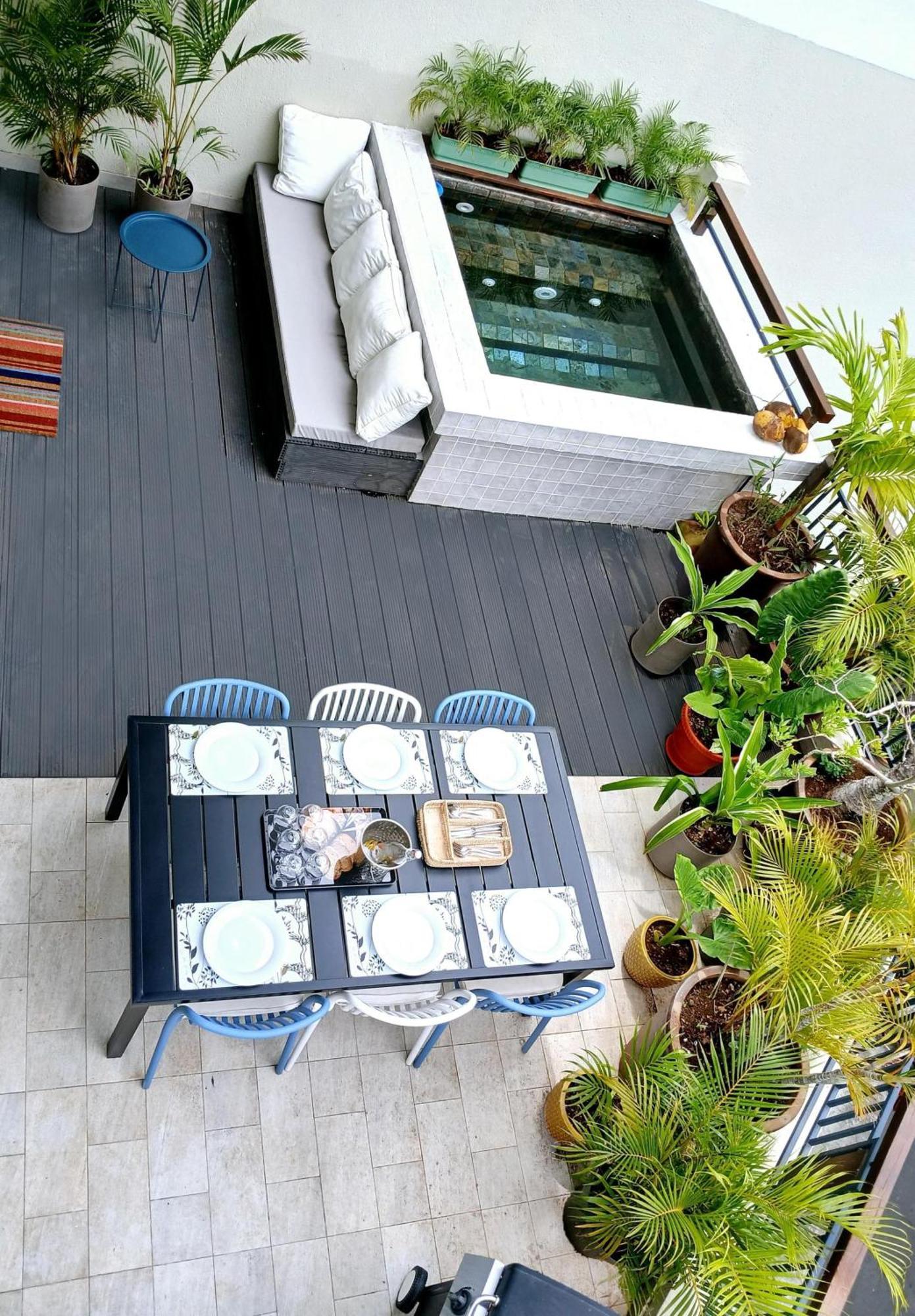 Seaside 3 Suites Penthouse With Pool Gym & Bbq Terrace Cap Malheureux Zewnętrze zdjęcie